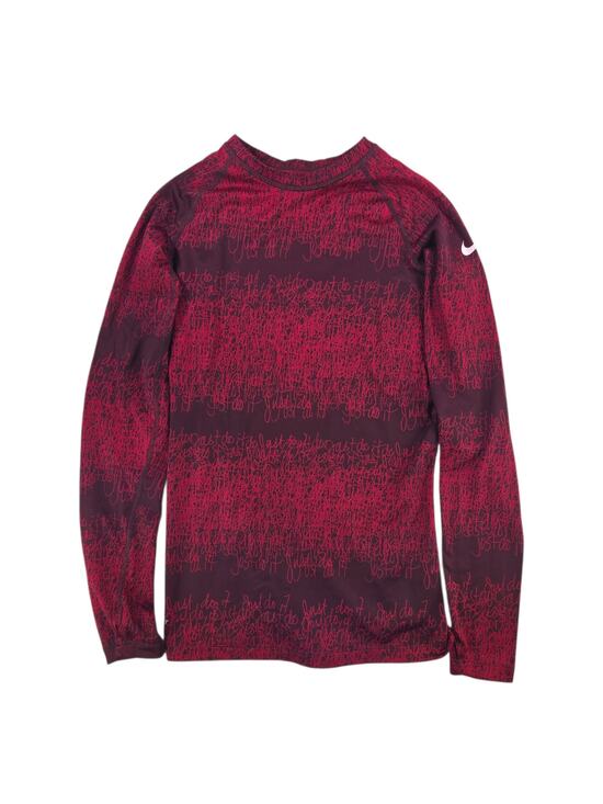 Nike Other - Nike | Red, Just Do It, Therma Fit Compression Shirt | Size Small
